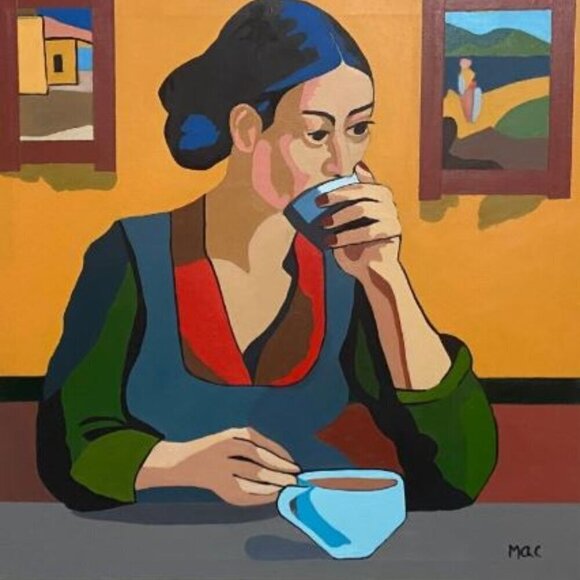 Paintings by mac Other - Cafe au lait